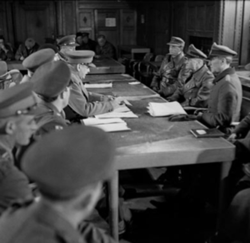 The Netherland surrender to Germany