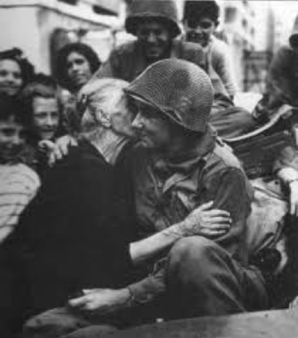 Rome is liberated from axis powers