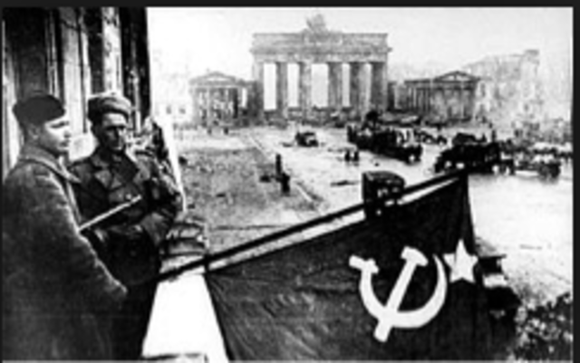 Soviet Union encircles Berlin