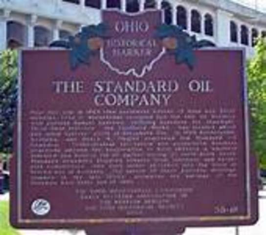 Standard OIl Company organiized