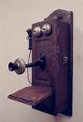 Bell invents the telephone