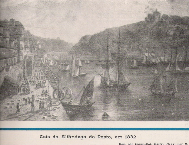 Entrada no Porto do exército liberal.