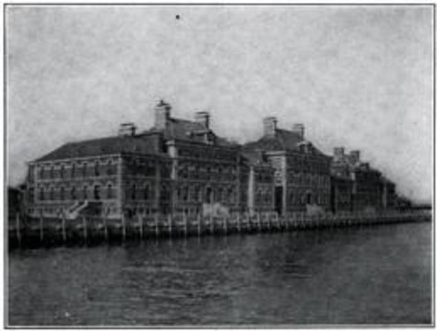 heading to ellis island