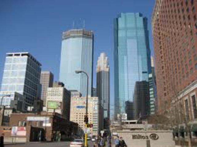 first plane trip going to minnesota