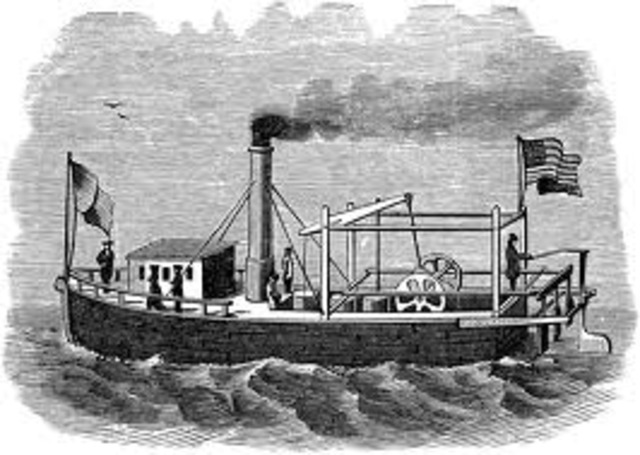 beginning of the steam boat era
