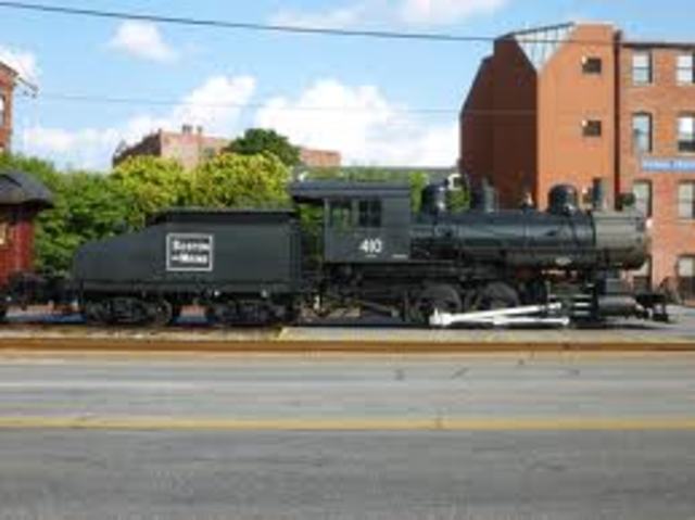 Boston-Lowell Rail road opens