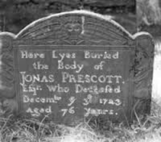 Jonas Pescott Gets Forge Land grant and Bulids Corn/Grist mill