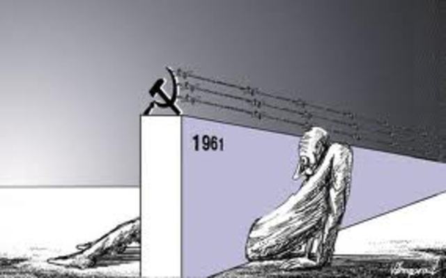 Bay of Pigs invasion of Cuba; Soviet Union erects Berlin Wall