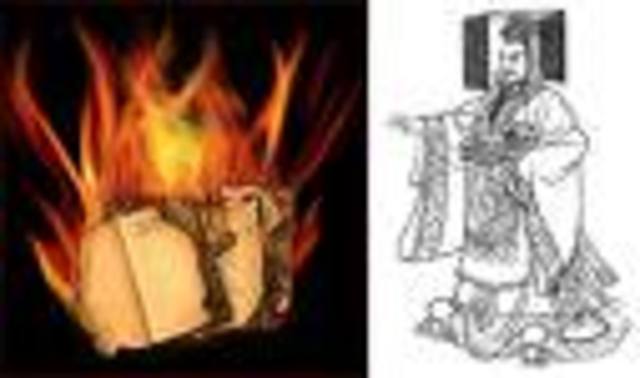 Period of the book Burning Policy