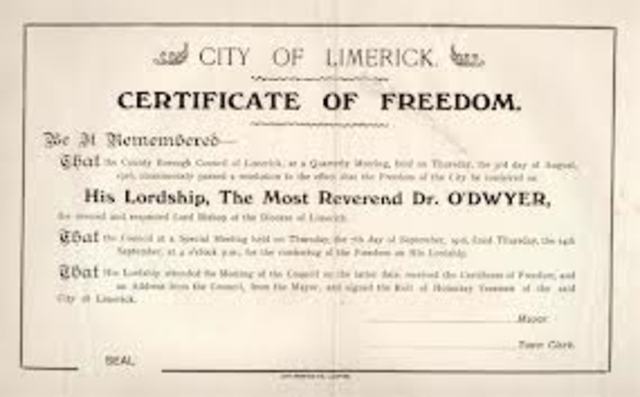 Amos bought his freedom.