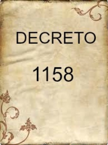 DECRETO 1158 DE 1994