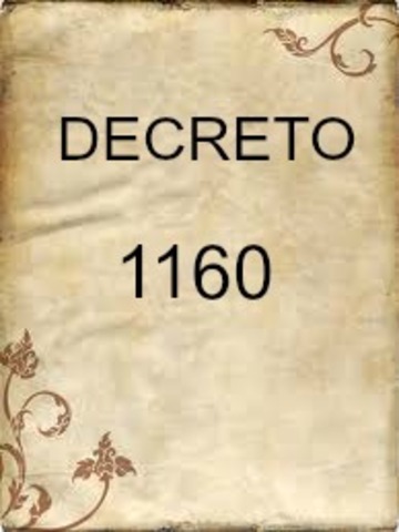 DECRETO 1160 DE 1994