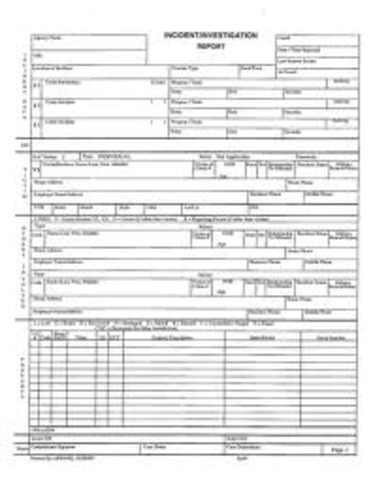 First Police Arrest and Warrent Database