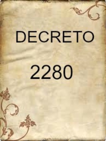 DECRETO 2280 DE 1994