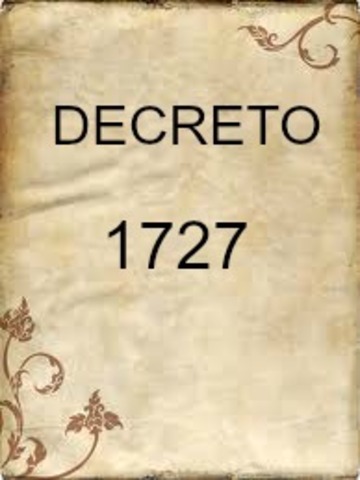 DECRETO 1727 DE 1994