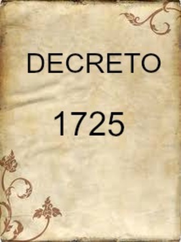 DECRETO 1725 DE 1994