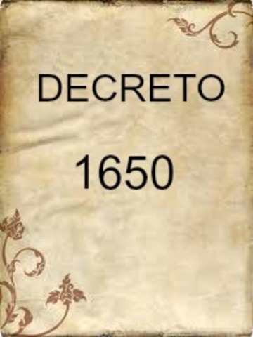 DECRETO 1650 DE 1994