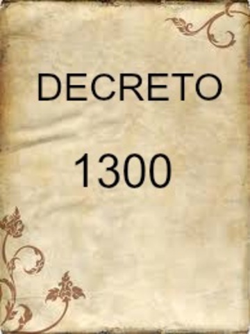 DECRETO 1300 DE 1994