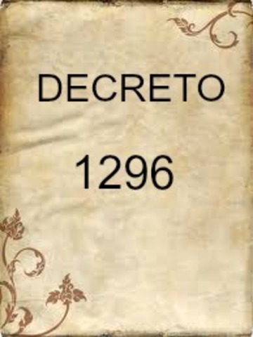 DECCRETO 1296 DE 1994