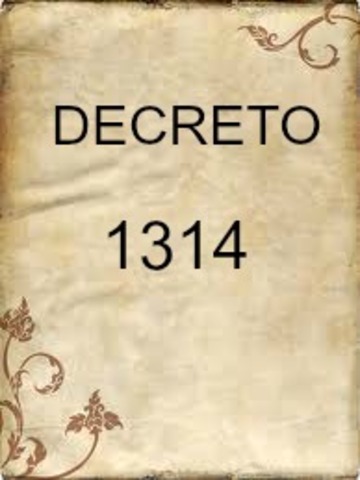 DECRETO 1314 DE 1994