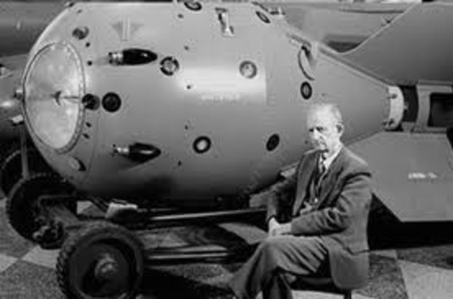 Soviets create & test nuclear bomb