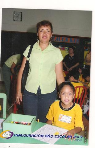 Cumplí 6 años y entré al colegio grande del América del Callao en 1 ero de marzo en el primero c