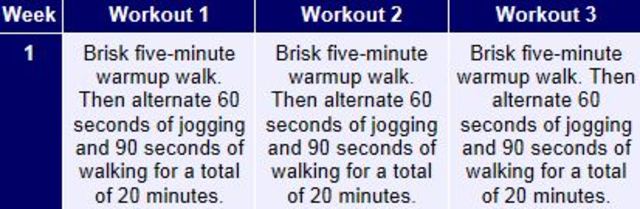 Week 1 Training Program
