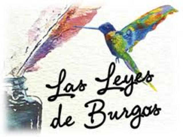 LAS LEYES DE BURGOS