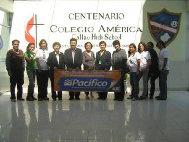 entre al colegio america high school