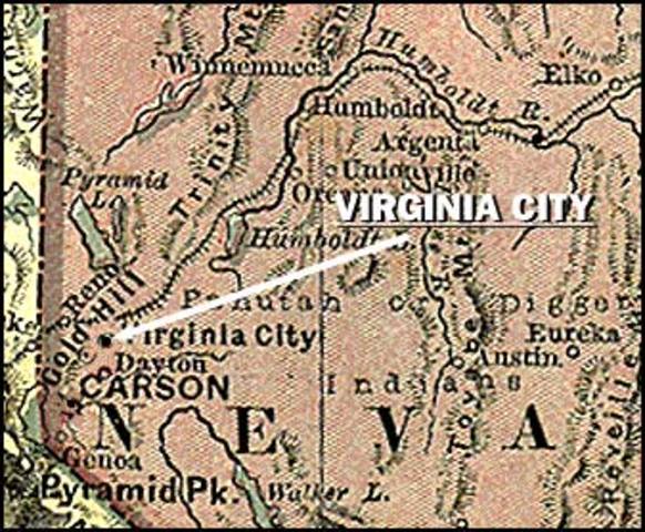 Nevada Comstock Lode discovered