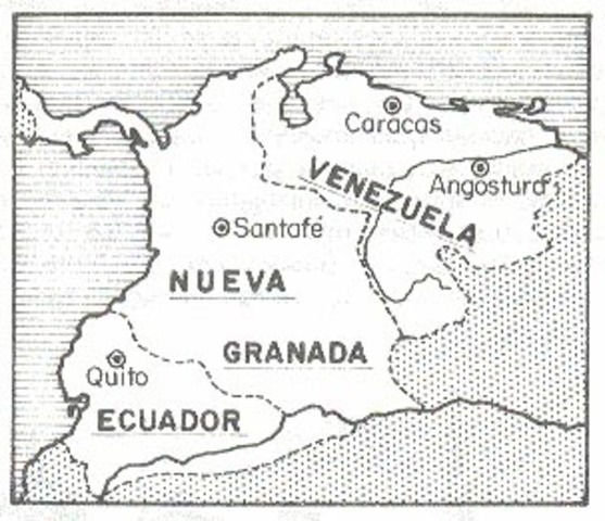 Desintegración de la Gran Colombia