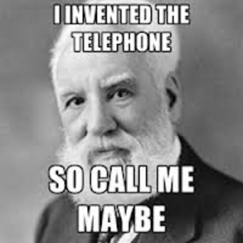 Bell invents the telephone