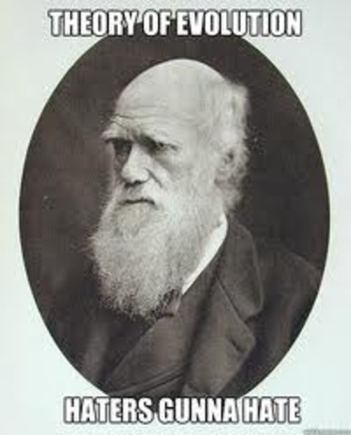 Charles Darwin publishes On the Origin of Species