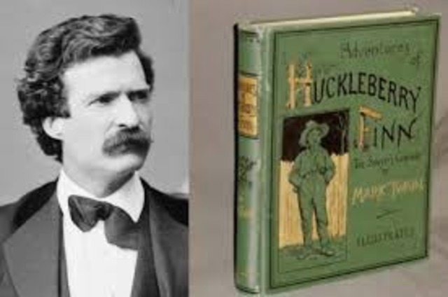 Mark Twain publishes The Adventures ofHuckleberry Finn