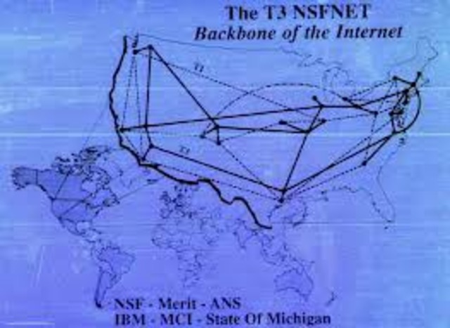 NSFNET backbone upgraded