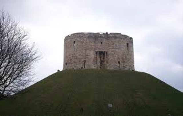 motte and bailey castle built by william