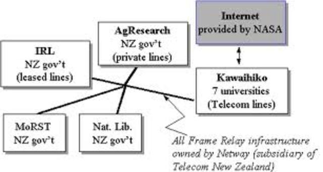 Formation of Kawaihiko network