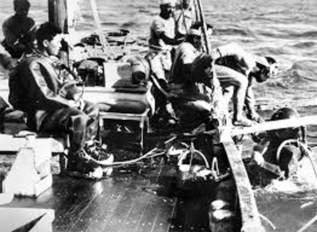 First Contact between Austalian and Japanese troops at Awala, 40 km north of Kokoda