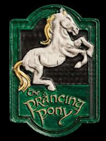 Book: 1 Chapters: 9-10 The hobbits ride to Bree and stay at the Prancing Pony