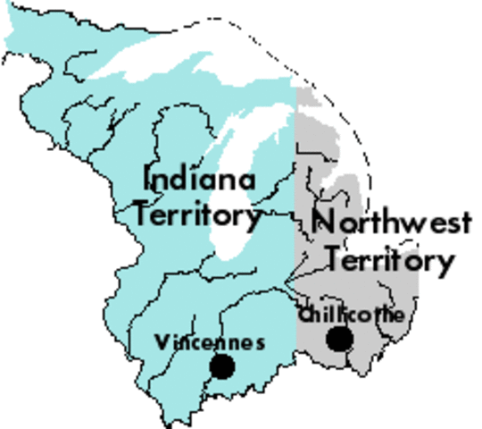 Indiana Territory created