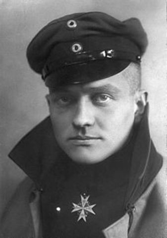 Richthofen was taken down by Canadian Roy Brown