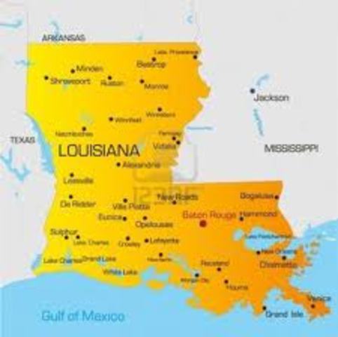 Piety moves family to Claiborne Parish, Louisiana
