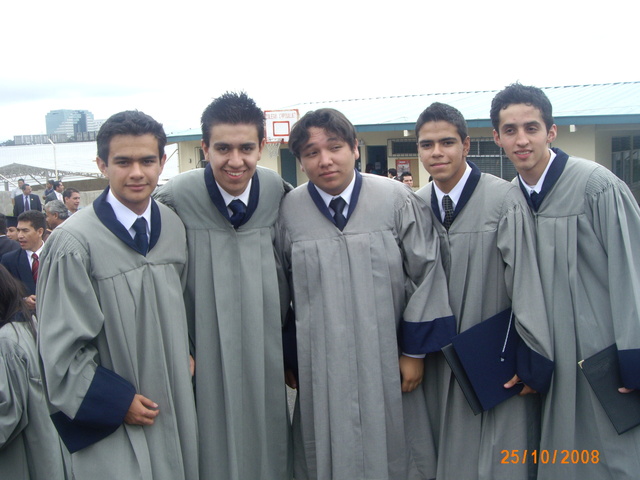 Me gradue del colegio