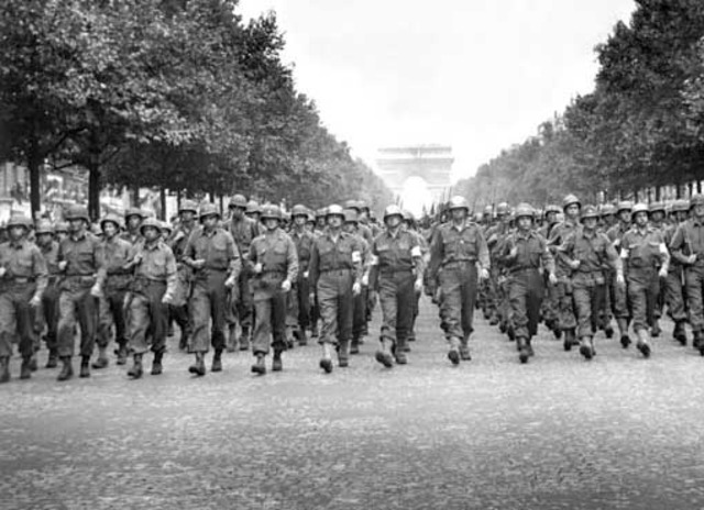 America enters the war