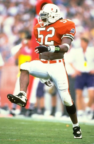 Ray Lewis Frist College Game