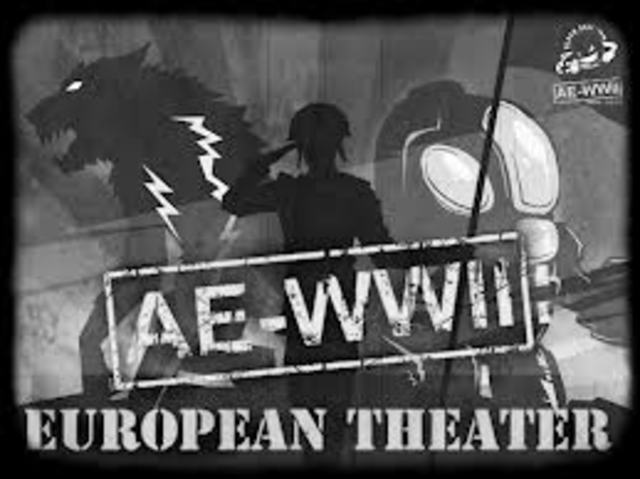 Start of the war in Atlantic/European Theater