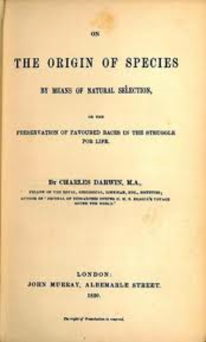 Charles Darwin Publishes On the Origin of Species