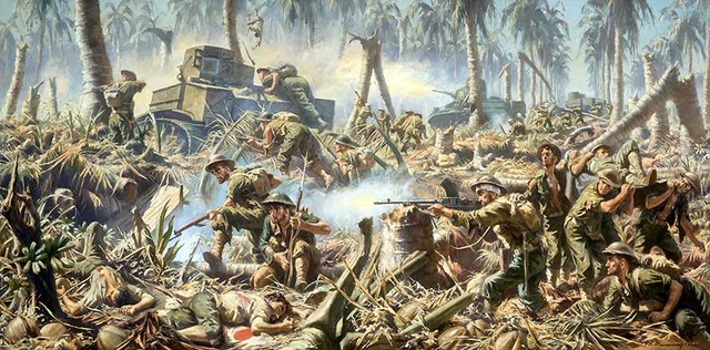 Australians fight the Japanese at Kokoda