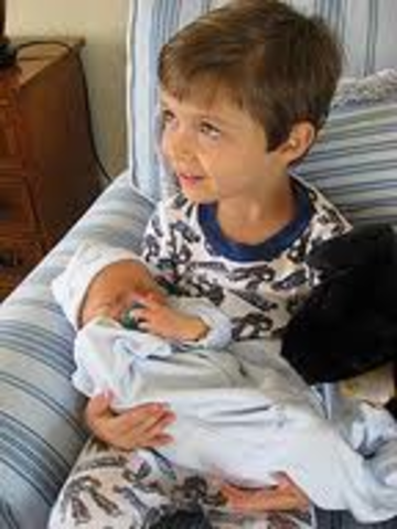 Birth of baby sister