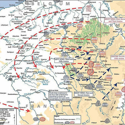 Timeline: World War One (Bibliography in Comments)